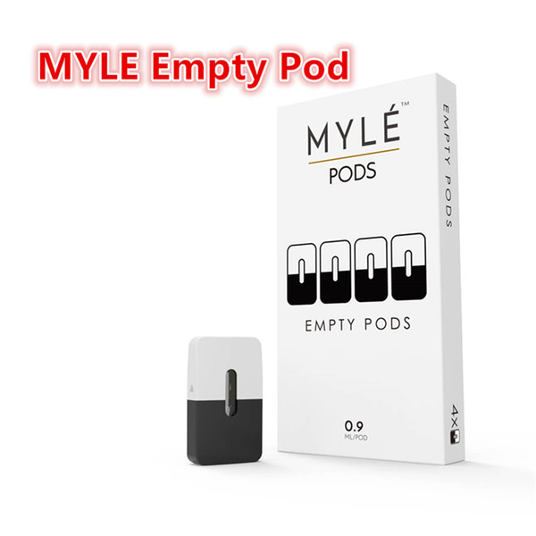 Myle Empty Pods Compatible for Myle Battery Device Empty Myle Pods 1.8Ohm Resistance 0.9ml Cartridge Capacity High Quality DHL