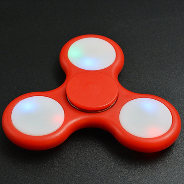 Anti-Stress Toy Color Changing LED Fidget Finger Spinner