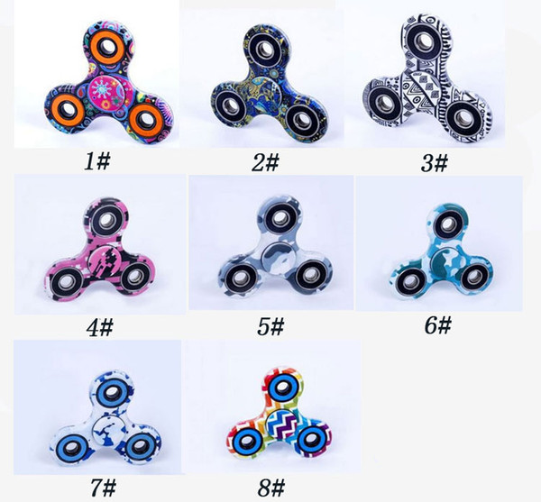 2017 HandSpinner Fingertips Spiral Fingers Fidget Spinner EDC Hand Spinner Fidgets Toys Gyro Toy With Retail Box