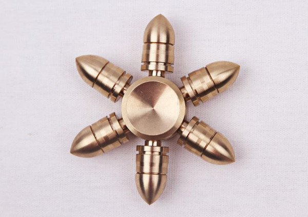 Bullet metal Hand Fidget Spinner Gyro HandSpinner Fingertips Fingers Fidget Tri-spinner EDC Toys Gifts 2017