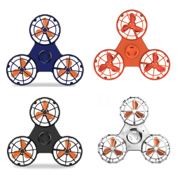 hot Four-color flight fidget turntable mini rechargeable automatic finger rotation Decompression toys fashion Finger Toys T2G5019