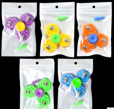 Novel HandSpinner Fingertips Spiral Fingers Fidget Spinner Toy superposition Spin EDC Hand Spinner Acrylic Plastic Gyro Anxiety Toys Gift