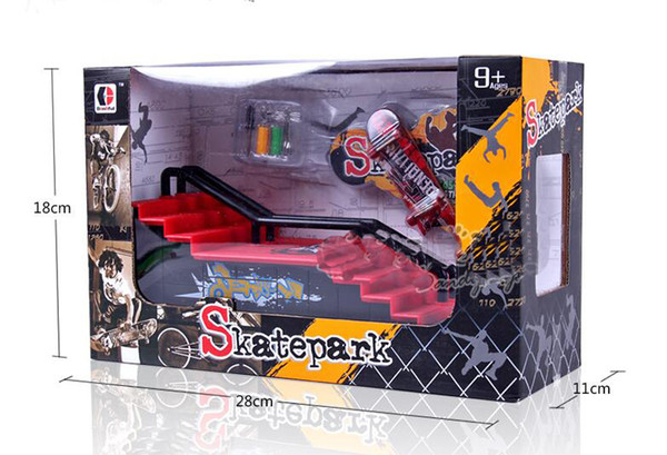 Mini Skateboard Toy Skate Park For Tech Deck Fingerboard Skateboard Ramps Fingerboard Ultimate Park Training Board Free Delivery