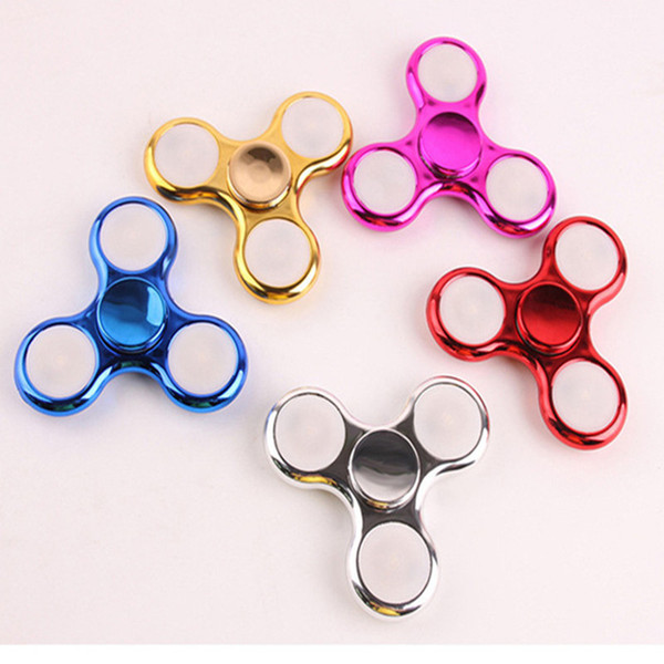 Finger Gyro Colorful Rotating Tips Mini-luminescent Tip Tops Hand Spinner Finger Gyro Anxiety Leisure Decompression Toys for Kids