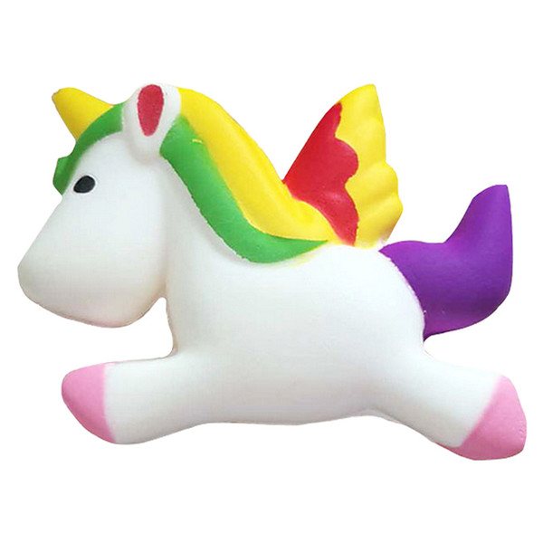 Squishy unicorn Slow rebound Squeeze toys cartoon PU unicorn Decompression Toy Kawaii Squishy Unicorn Toy