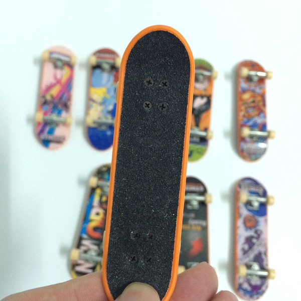 Wholesale-Quality Alloy FingerBoard mini finger boards funny finger skateboard toys mini skateboard toy for children