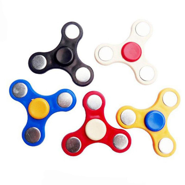 2017 EDC Fidget Spinner Toy Finger Spinner Fidget Toy Hand Tri Spinner HandSpinner EDC Toy For Decompression Anxiety Funny Toys OPP Bag