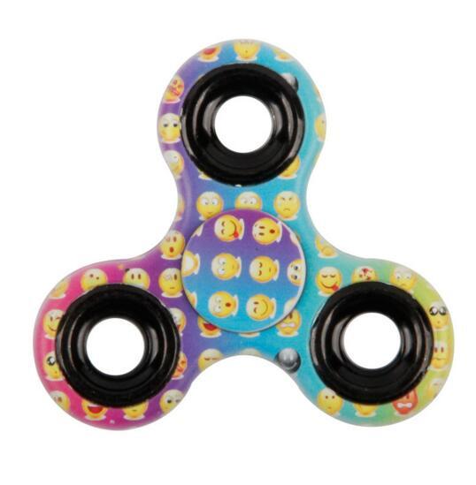 2017 Colorful Fidget Spinner Emoji Hand Spinner Nwest Handspinner Anxiety Toys Camouflage Finger Tip Sprial Novelty Items Toy