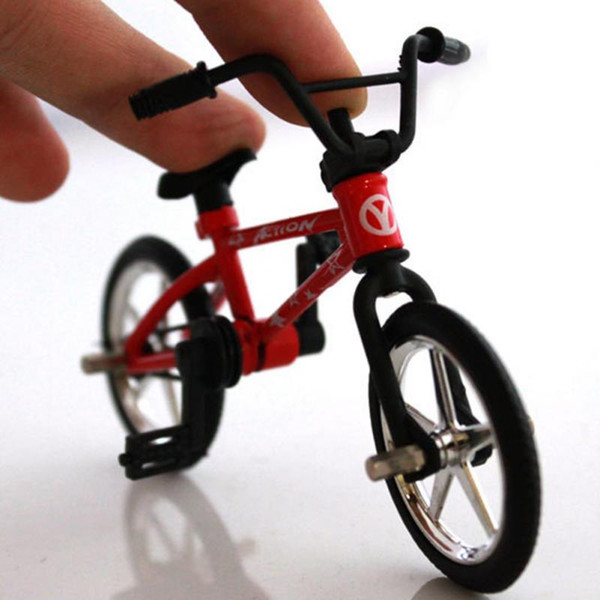 50pcs Alloy Finger Functional Kids Bicycle Finger Bike Toys Mini Finger Bike Toy Hand Funny Toys AIJILE