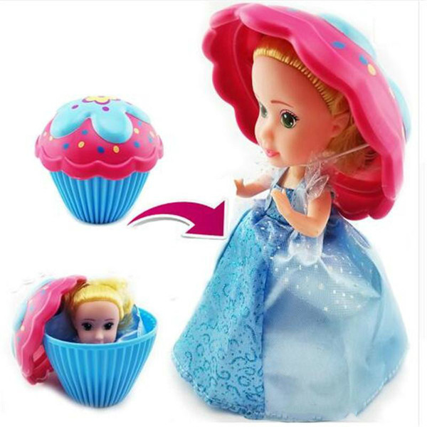 Promotion Surprise Cupcake Princess Doll Deformable Dolls Girl Beautiful Cute Toy Birthday Present Mini Cake Doll Toys For Kids Boneca