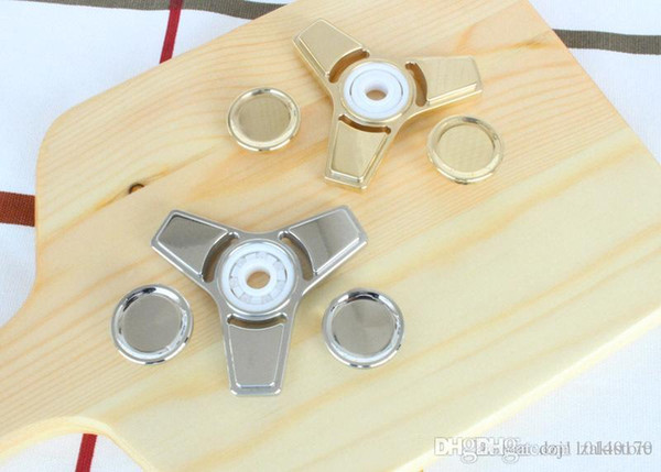 Finger Spinner Fidget Toy Hand Spinner EDC Toys Fidget Spinner Hand Stainless Steel Torqbar Brass Material Professional For Autism And ADHD