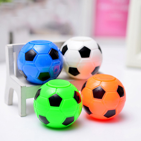 Colorful 5CM Finger Football Spinner Football Fingertips Gyro Ball Hand Spinner Fidget Fingertip Spinner Edc Gyros Stress Relieve Toys