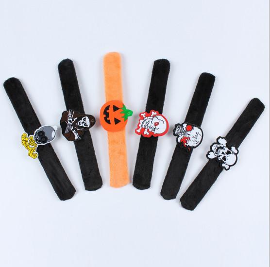 Cute Bracelet Halloween Children ornament decoration pops circle pat Accessories Kids gift Pumpkin Party Supplies