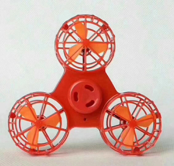 FLYING Fidget Spinner Hand Toy Fidgets Toys New led Fingers Spinner electric will fly at the tip of the tip.