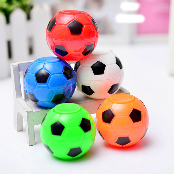 Soccer Footable Fidget Spinner Plastic Ball Hand Spinner Reduce Stress and Increase Attention Toy Gifts For Kids