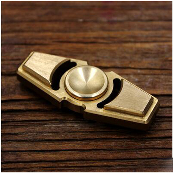 Finger Spinner Fidget Toy Hand Spinner Hot Selling Fidget Spinner Hand Stainless Steel Torqbar Brass Material Professional For Autism & ADHD