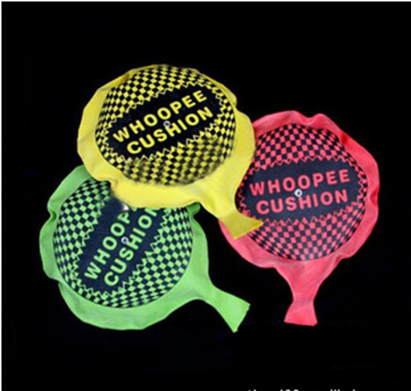 Wholesale-3pcs funny Whoopee Cushion Jokes Gags Pranks Maker Trick Fun Toy Fart Pad Novelty Funny Gadgets Blague Tricky toy