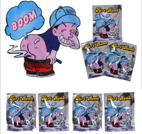 Funny Toys Fart Bomb Bags Novelty Stink Bomb Smelly Funny Gags April Fools'Day Practical Jokes Gadget Prank Gag Gift B26