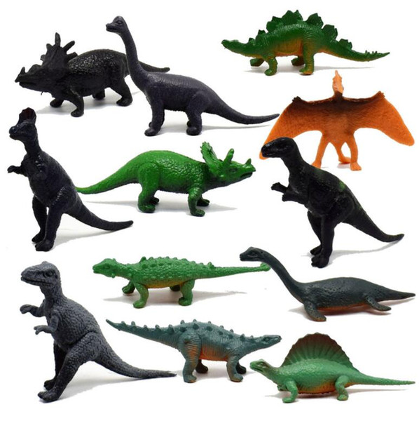 New Random Shape Mini PVC Dinosaur Shapes Kids Toys Home Party Cute Gifts Decor Free Shipping