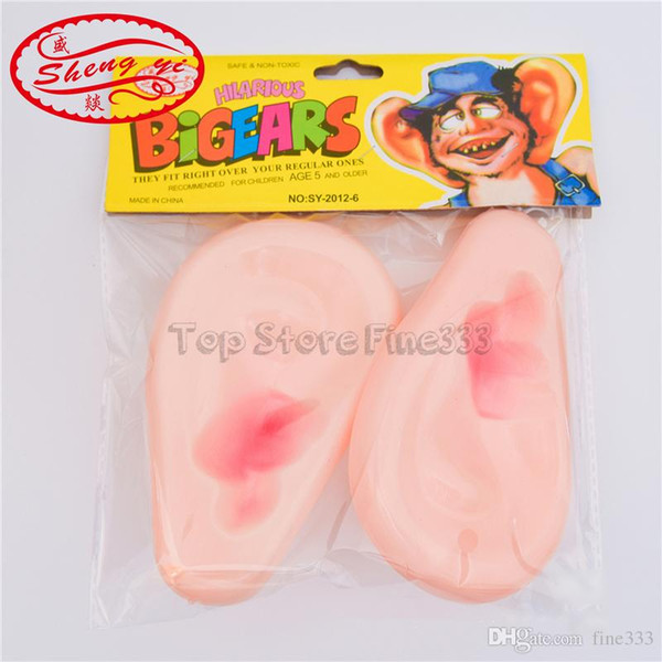 Big Ears Toy Cosplay Funny Ears Toy Party Gag Toys Wedding Photo Plastic Small Big Ear Toy Thick Lips