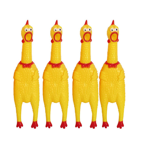 Halloween Decompression Toys fowl Funny screaming fowl vent Chicken Shrilling Screaming Funny Toy 17cm/6.7inches C953