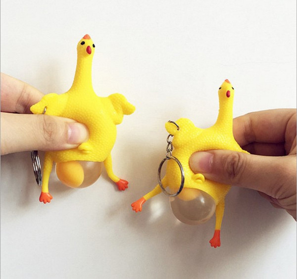 Creative toys funny chicken eggs chicken egg squeeze vent funny spoof tricky decompression stall goods wholesale