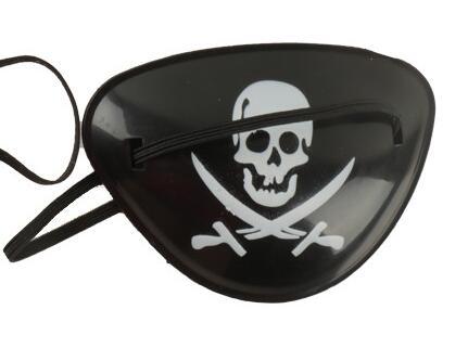 Pirate Eye Patch Skull Crossbone Halloween Party Favor Bag Costume Kids Halloween Toy Craft Gifts