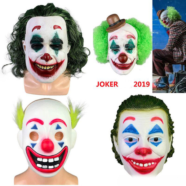 Pennywise Mask Halloween Movie Clown Mask Horror Flake Joker Mask Christmas Costume Cosplay Movie Adult Party Masquerade