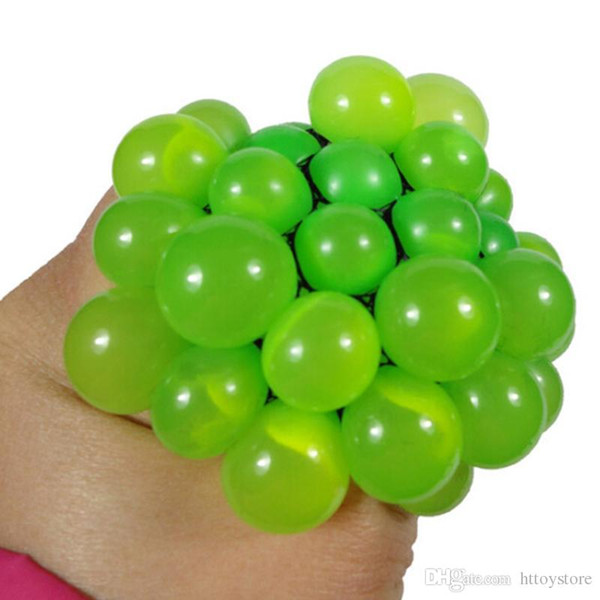 Funny toys5CM Antistress Face Reliever Grape Ball Autism Mood Squeeze Relief Healthy Toys Funny Geek Gadget for Halloween Jokes