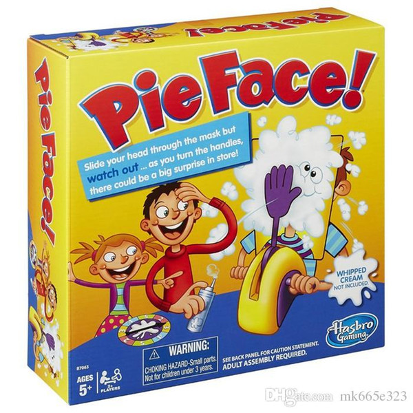 Parent Child Games Korea Running Man Pie Face Game New Children Novelty Interest Paternity Pie Face Toys Parent Children Games Kids Toy