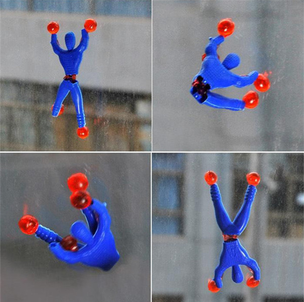 Small climbing wall spider boy toys hero sticky spiderman rolling on the wall SIMS cute funny toy entertainment all ages small toys