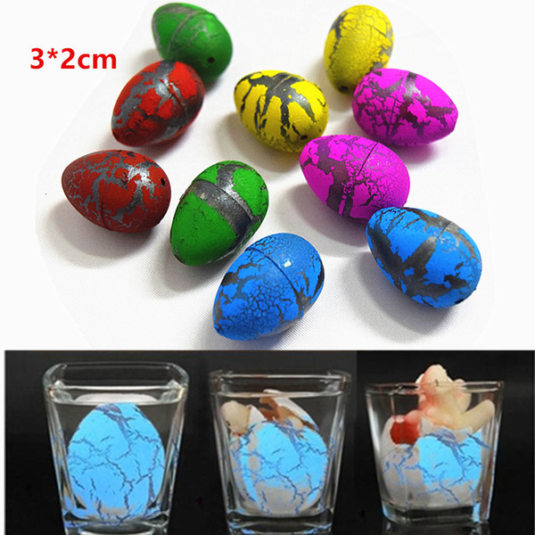 6Pcs Cute Magic Hatching Growing Dinosaur Eggs Novelty Gag Toys For Child Kids Educational Toys Gifts Add Water Growing Dinosaur