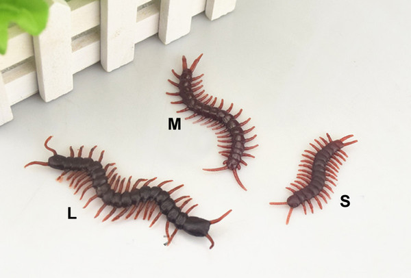 Plastic Simulate Centipede Simulation Fake Insect Prank Trick Funny April Fools' Day Gift Horror Scary Toys