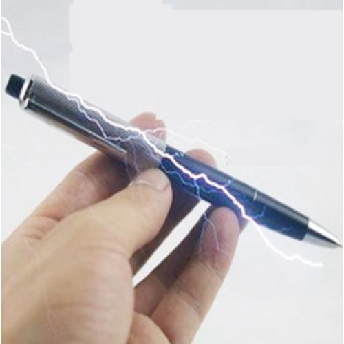 spoof Fancy Funny toy Ball Point Pen Shocking Electric Shock Toy Gift Joke Prank Trick Fun Novelty Electric shock pen