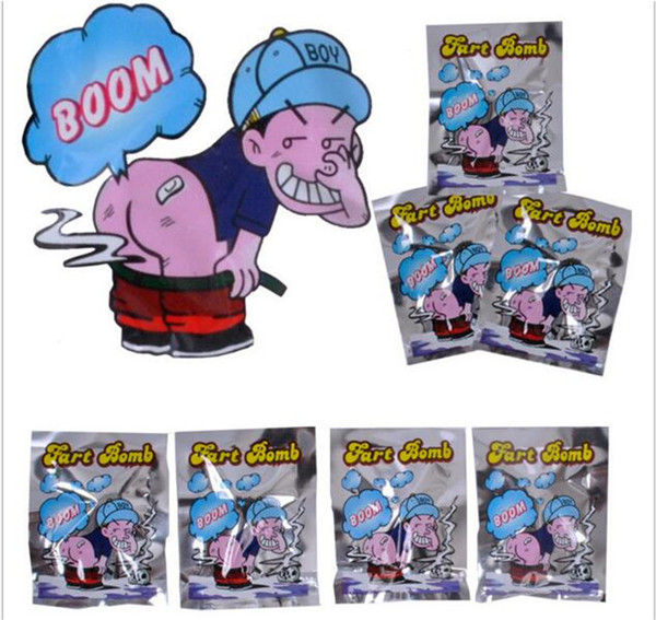 Fart Bomb Bags Novelty Stink Bomb Smelly Funny Gags April Fools'Day Practical Jokes Gadget Prank Gag Gift Y151