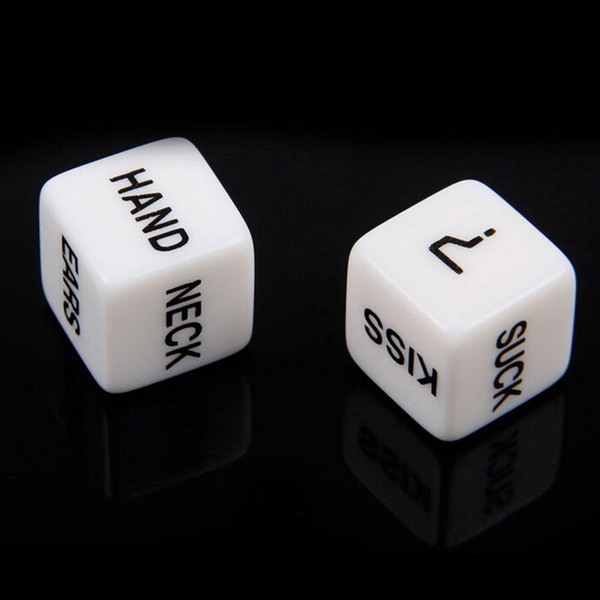 1 Pair=2pcs Erotic Dice Game Toy For Bachelor Party Fun Adult Couple Sex Funny toy