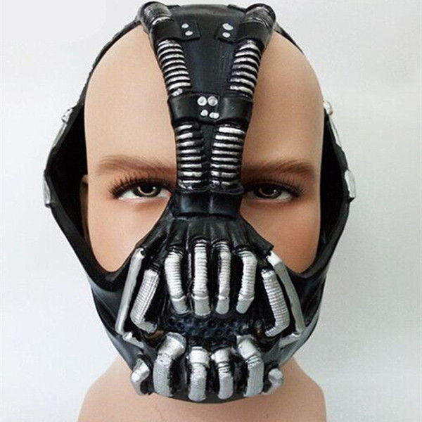 Bane Masks Movie Cosplay Props Gags toy latex Headgear Mask for Halloween