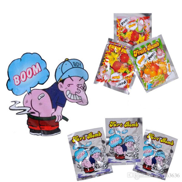 20pcs Funny Fart Bomb Bags Stink Bomb Smelly Funny Gags Practical Jokes Fool Toy