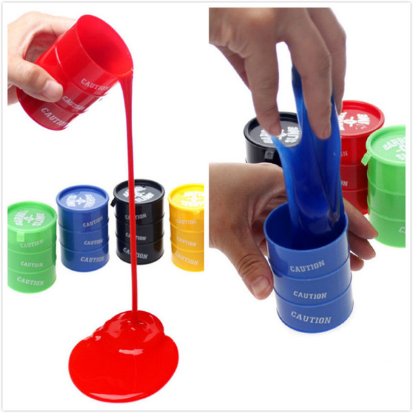 DHL Novelty children adult toy oil drums trick paint barrel slime April fools day Halloween gag tricky toys JC69