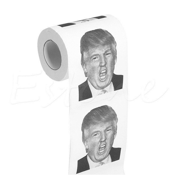 Donald Trump Humour Toilet Paper Roll Funny Novelty Gag Gift Support Drop Shipping Support Drop Shipping