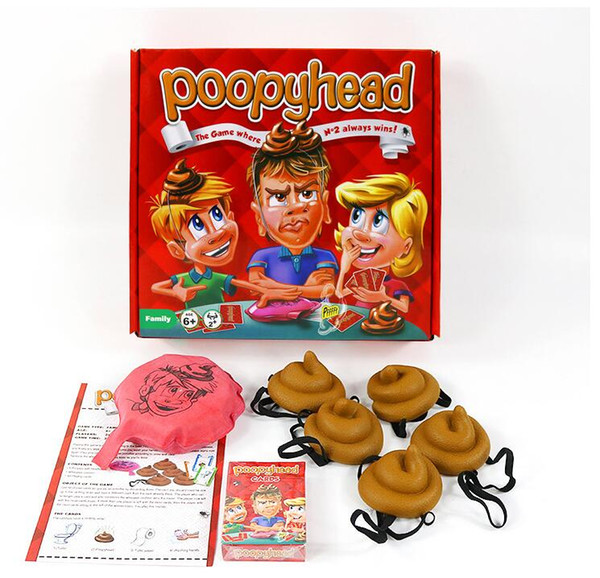 Poopyhead Card Games The Game Where Number 2 Always Wins Family Party Fun Board Games Tricky Toys