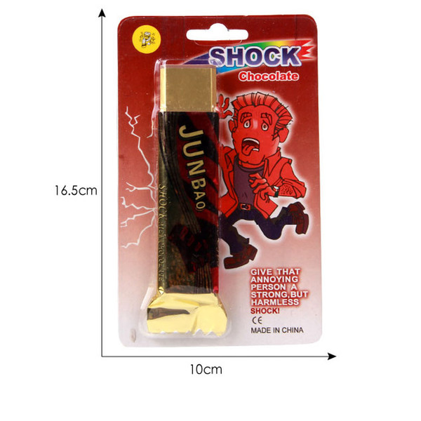 Funny Toys for April Fool's Day Shock Chocolate Gag Toy Pratical Trick Jokes Gift Hot Sale