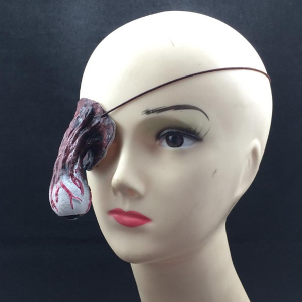 Halloween unique mask single eyed dragon eye eye ball whole person s terrible party magic toy costume party venue props