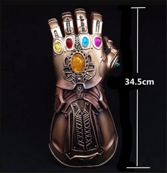 New Movie Avengers 3 Infinity War LED Infinity Gauntlet Thanos LED Gloves Halloween Party Cosplay Props