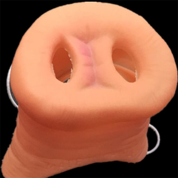 Halloween Cosplay Face Masks Party Makeup Prop Pig Nose With Elastic Band Cute Festival Rubber Mask 2 5fy Ww
