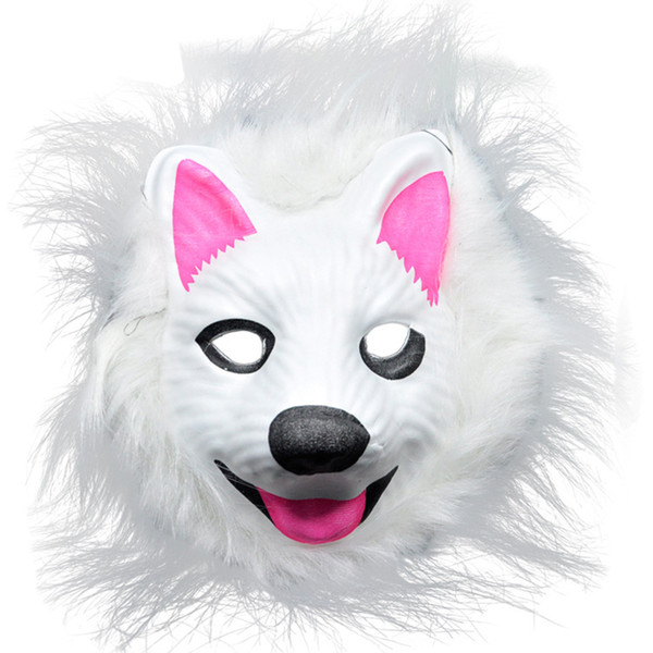 Animal Head Mask for Child Halloween Costume for Party Performance Carnival Christmas EVA Kids Lion Tiger Dog Wolf