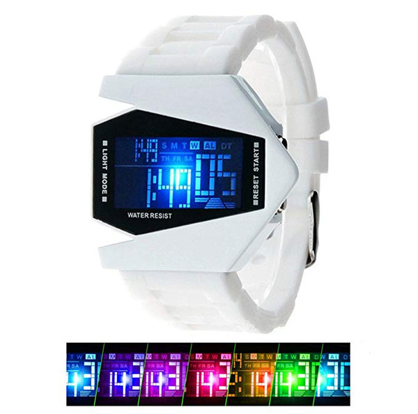 Kids Men's Digital Sport Watch Multi Function for Kids Age Above 12 LED 50M Outdoor Waterproof Electronic Analog Quartz