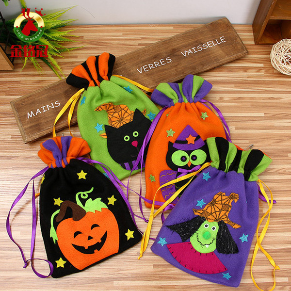 Halloween Supplies Pumpkin Shopping Bags Festival Gift Candy Bags Kids Toys Best Gifts for Kids Party Decoration