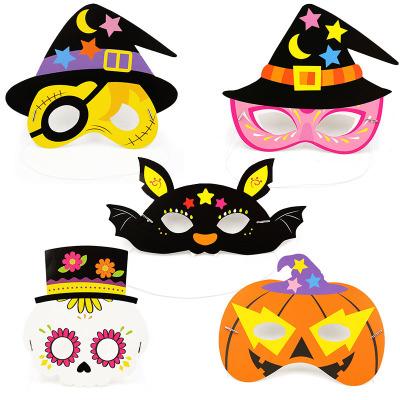 Halloween Party Mask Masquerade Pirate Skull Crown Pumpkin Mask Children Kids Party Decoration Party Girls Boys Fashion Accessories LDH209