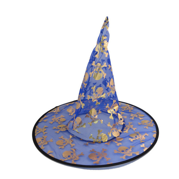 New Colorful Halloween Costumes decoration Hallowmas Party Props All Saints'Day Cool Witches Wizard Hats hat Cup factory price